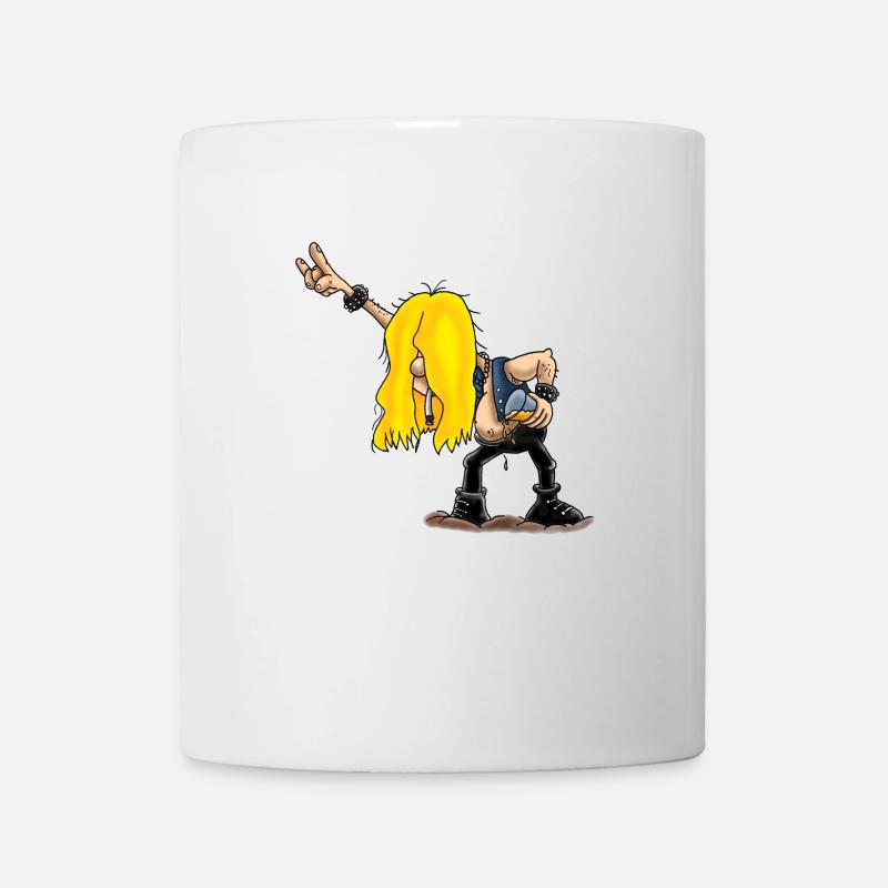 Heavy metal - Tasse - Weiß
