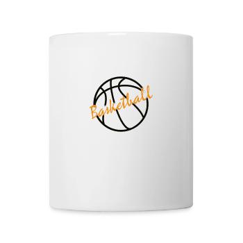 Basket-ball - Mug blanc - blanc - Devant