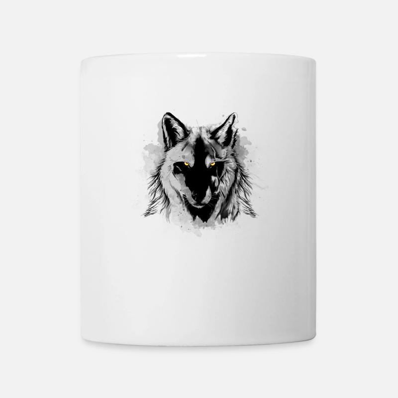 wolf - Mug - white