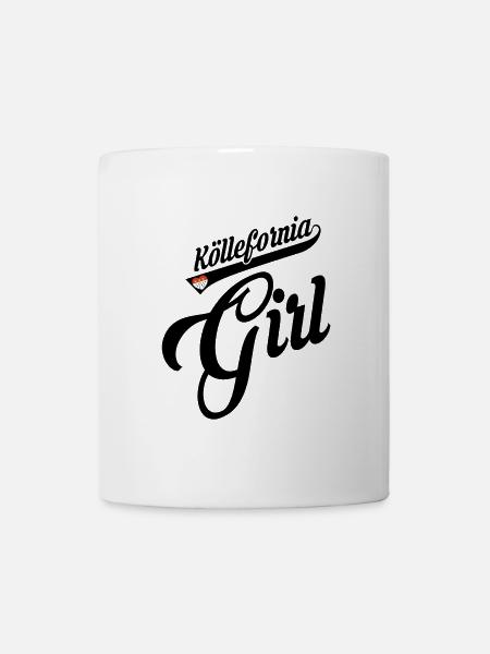 Kölle Girl Kölsch Mädche Kölnerin Köln - Tasse - Weiß