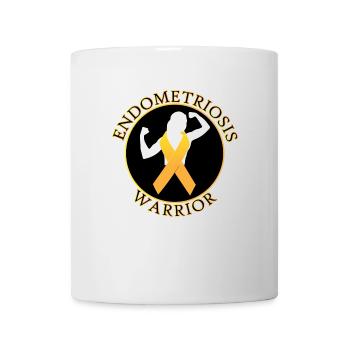 Endometriose-Krieger - Tasse - Weiß - Vorne