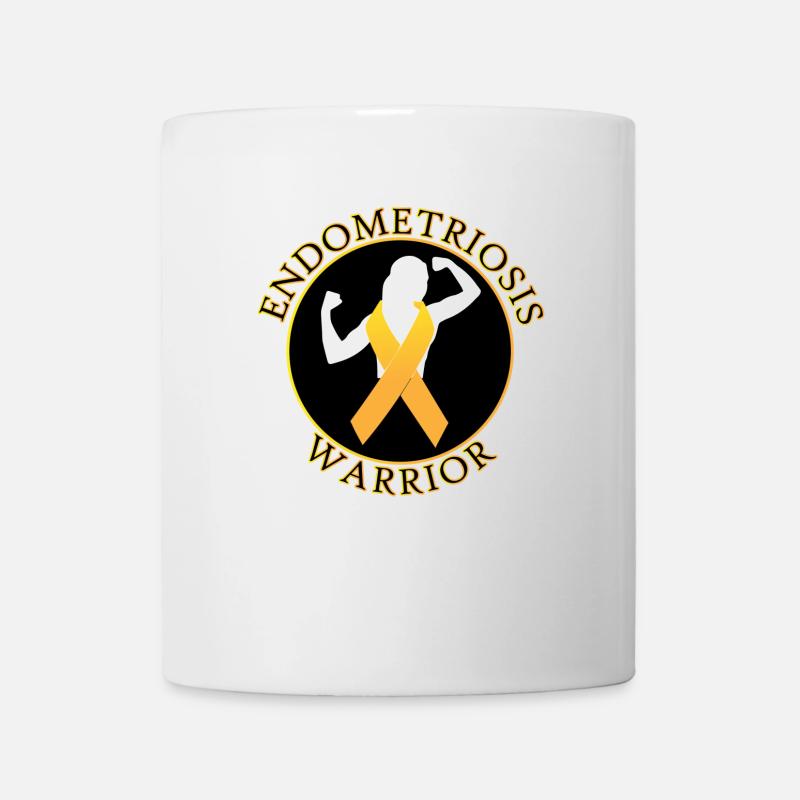 Endometriose-Krieger - Tasse - Weiß