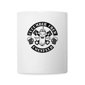 Cucumber Crew Coesfeld schwarz - Tasse - Weiß - Vorne
