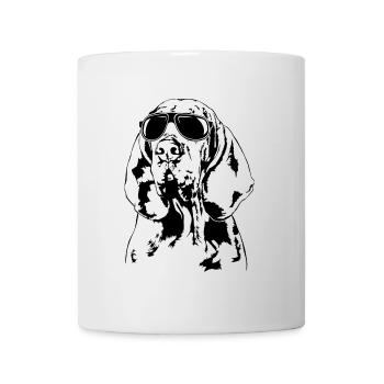 BRACCO ITALIANO cool sunglasses dogs Wilsigns - Mug - white - Front