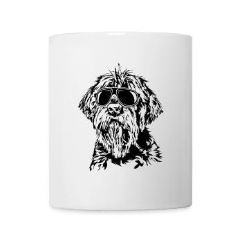 KORTHALS GRIFFON cool lunettes de soleil chiens Wilsigns - Mug blanc - blanc - Devant