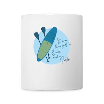 SUPer SUP Board und Paddel - Tasse - Weiß - Vorne