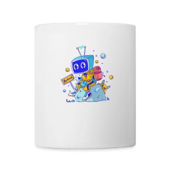 TV Dude - Tasse - Weiß - Vorne