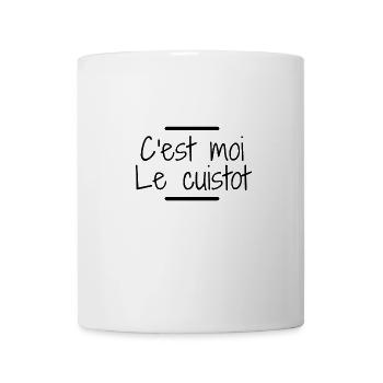C'EST MOI LE CUISTOT - Mug blanc - blanc - Devant