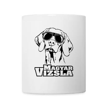 MAGYAR VIZSLA cool lunettes de soleil chien chien - Mug blanc - blanc - Devant