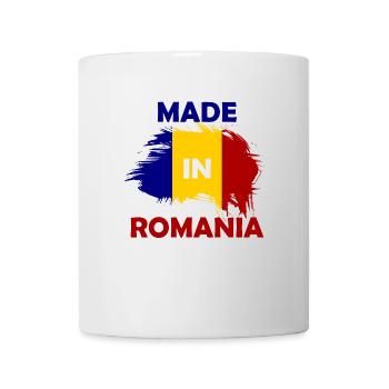 made in Romania - Mug blanc - blanc - Devant