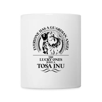 TOSA INU Guardian Angel Chien Disant Chiens Wilsigns - Mug blanc - blanc - Devant