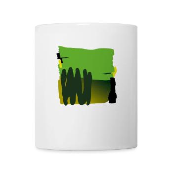 abstract graffiti #04 - Mug blanc - blanc - Devant