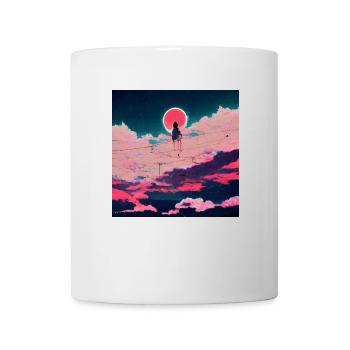Japan Sun over the sky - Mug - white - Front