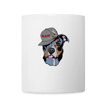 American Bully Pocket Hemp Hip Hop Joint Weed - Mug - white - Front