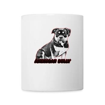 American Bully Pocket - Tasse - Weiß - Vorne