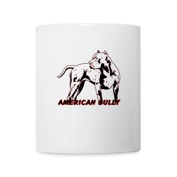 American Bully Pocket - Tasse - Weiß - Vorne