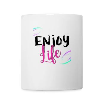 Enjoy Life - Tasse - Weiß - Vorne