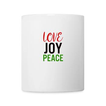 Love Joy Peace - Mug - white - Front