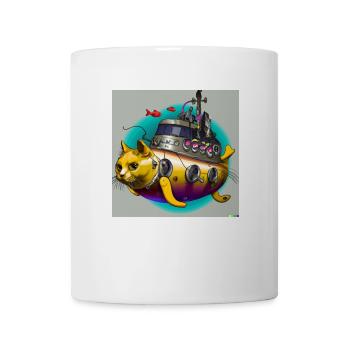 SUBMARINE - Mug blanc - blanc - Devant