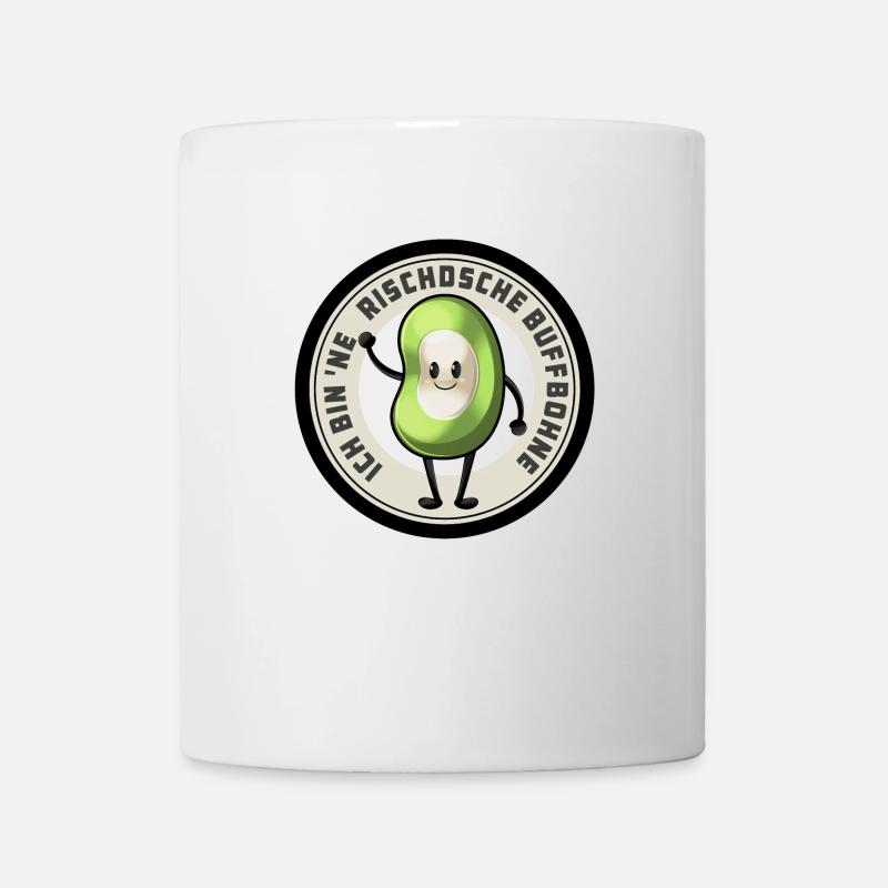 Puffbohne - Tasse - Weiß