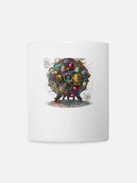 Série : distopia of christmas - Mug blanc - blanc
