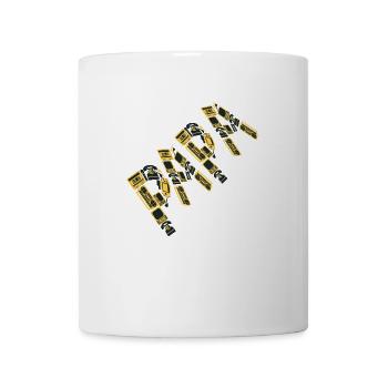 Papa Rétro - Mug blanc - blanc - Devant