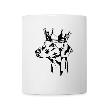 AZAWAKH Crown Dogs Greyhound Wilsigns - Mug blanc - blanc - Devant