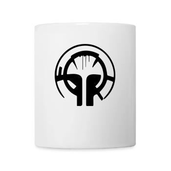 Crâne - Mug blanc - blanc - Devant
