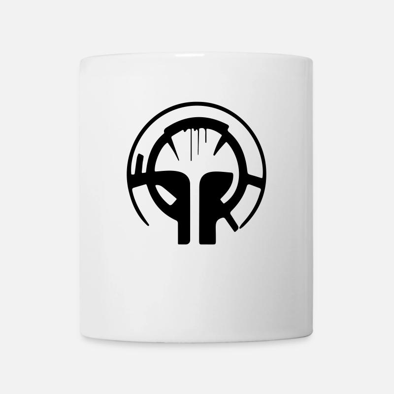 Skull - Tasse - Weiß