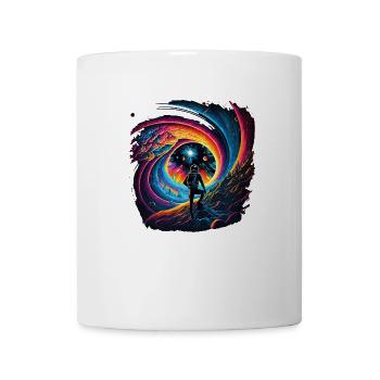 Space Portal - for Colored Shirts - Mug - white - Front