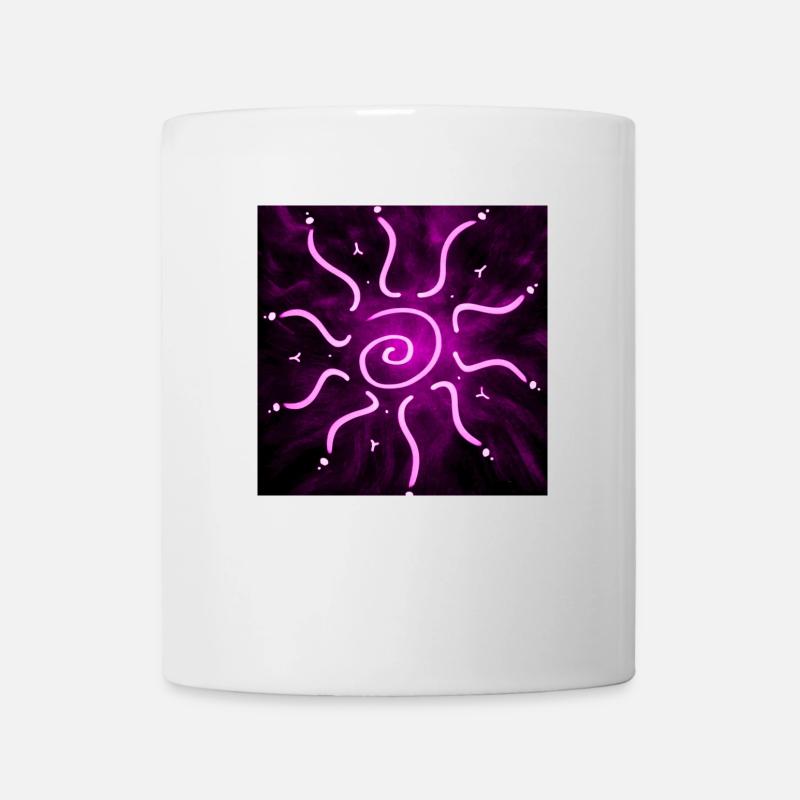 HOT PURPLE SUN - Mug - white