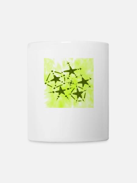 5 STARS SMILING YELLOW - Mug - white