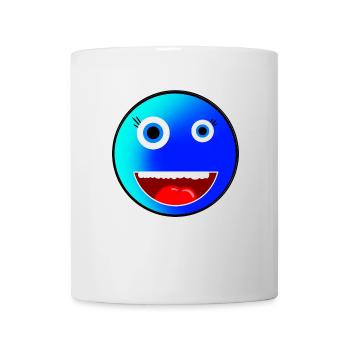 Verrückter Emoji für jedermann! - Tasse - Weiß - Vorne
