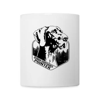 German Shorthaired Pointer Hund Wilsigns Jagdhunde - Tasse - Weiß - Vorne