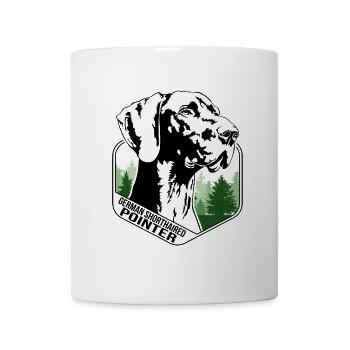 German Shorthaired Pointer Hund Wilsigns Jagdhunde - Tasse - Weiß - Vorne