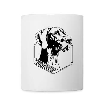 German Shorthaired Pointer Hund Wilsigns Jagdhunde - Tasse - Weiß - Vorne