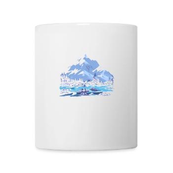 White Mountain - Mug - white - Front