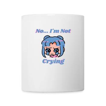 No I m Not Crying - Blue/Pink - Mug - white - Front