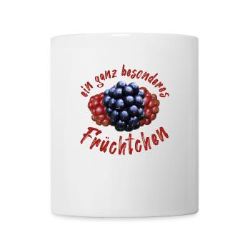 Früchtchen Brombeeren Beeren - Tasse - Weiß - Vorne