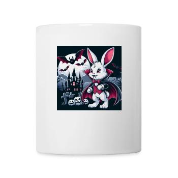 Vampire Bunny Halloween - Mug - white - Front