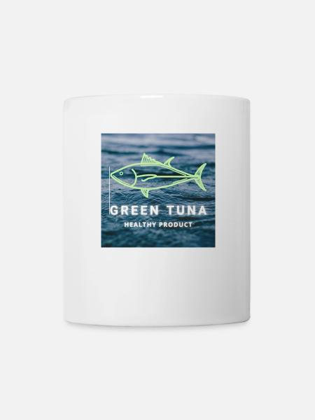 GREEN Tuna - It´s a fish - Tasse - Weiß