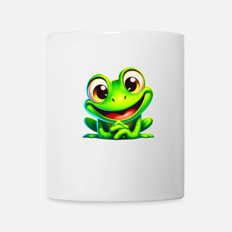 Naughty Frog - Mug - white