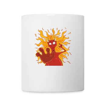 Satan vous veut ! - Mug blanc - blanc - Devant