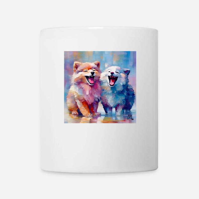 Puppies - Mug - white