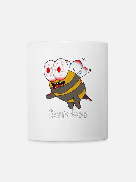 zom bee - Tasse - Weiß