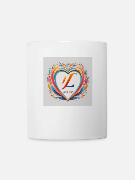 Heartful Fashion: Colorful Clothing Collection - Mug blanc - blanc