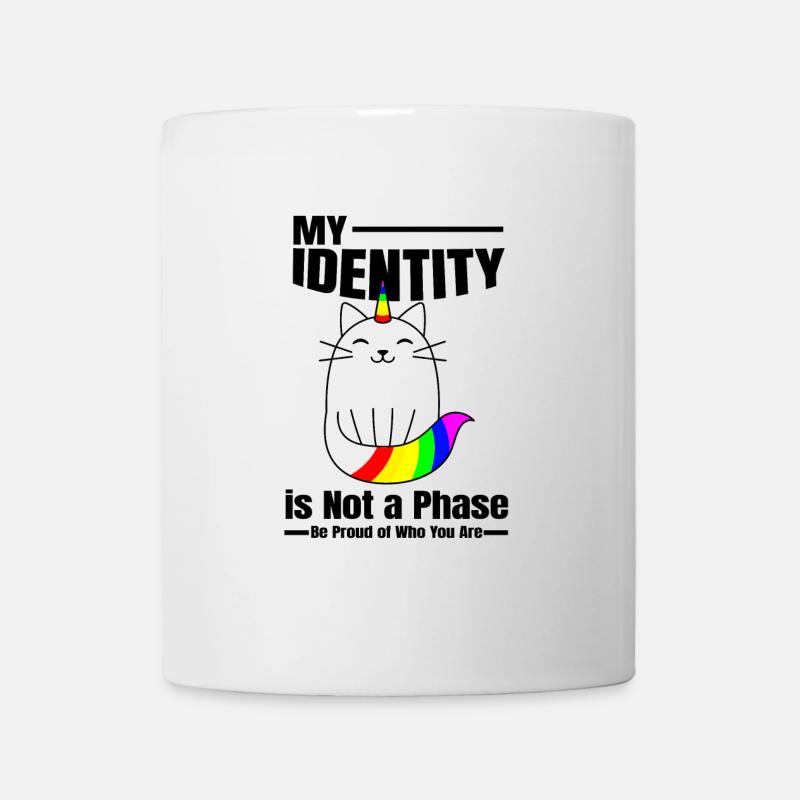 My Identity is Not a Phase - Tasse - Weiß