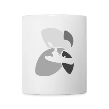 Kayak Sports nautiques Aviron - Mug blanc - blanc - Devant