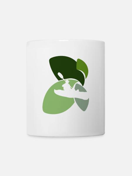 Kajak Paddeln - Tasse - Weiß