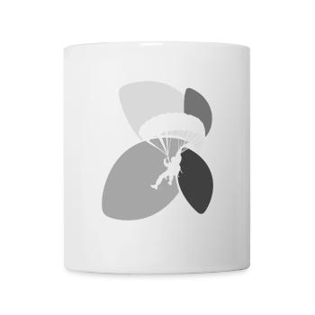 Skydiving Air Paragliding - Mug - white - Front